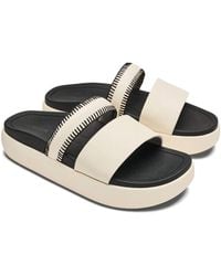 Olukai - Pae Leather Slide Sandal - Lyst