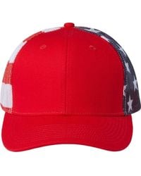 Katia - Printed Mesh Trucker Cap - Lyst