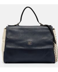 CH by Carolina Herrera - Carolina Herrera Leather Minuetto Top Handle Bag - Lyst