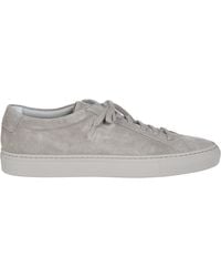 Common Projects - Achilles Premium Suede Low-Top Sneakers - Lyst
