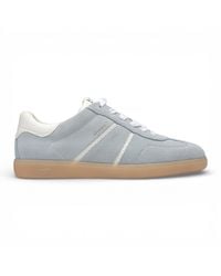 Tamaris - Leather Trainers Sneaker Shoes Textile - Lyst