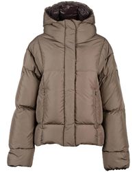 Bacon - Taupe Polyester Oaks Down Jacket - Lyst