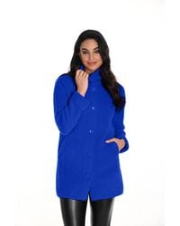 FRANK LYMAN - Rhea Eyelash Knit Jacket - Lyst