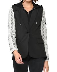 Fate - Hooded Blazer - Lyst