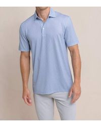 Southern Tide - Driver Fall Flock Polo - Lyst