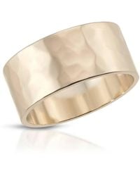 Eklexic - 9.5Mm Hammered Ring - Lyst