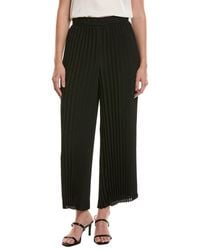 Anne Klein - Petite Pull-On Pleated Ankle Pant - Lyst