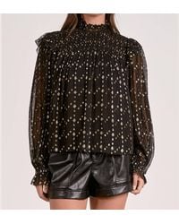 Elan - Geo Print Blouse - Lyst
