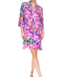 Johnny Was - Ruffle Slip Dress - Lyst