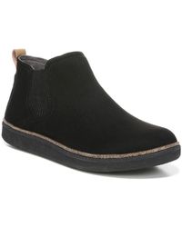 Dr. Scholls - See Me Faux Suede Slip On Ankle Boots - Lyst