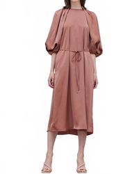 GRADE & GATHER - Lauren Midi Dress - Lyst