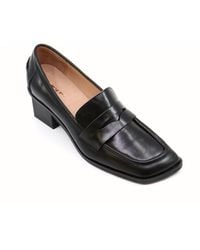 All Black - Angle Princess Loafer - Lyst