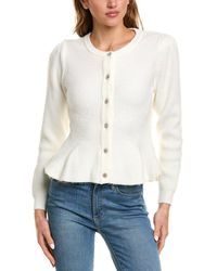 Sam Edelman - Keegan Flounce Cardigan - Lyst