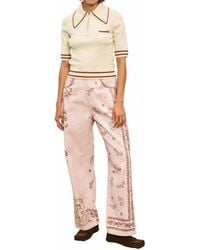 ALÉMAIS - Akia Straight Leg Denim Jeans - Lyst