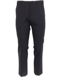 Theory - Straight Leg Trousers - Lyst