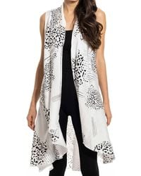 Adore - Abstract Animal Print Vest - Lyst