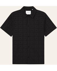 Les Deux - Hector Anglaise Short Sleeve Shirt - Lyst