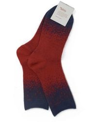Tabio - Bulky Brushed Low Crew/ Socks - Lyst
