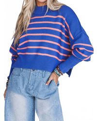 In-Loom - Cropped Mock Neck Sweater - Lyst