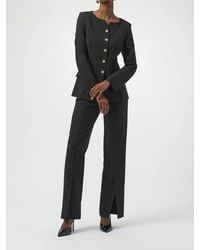 Joseph Ribkoff - Lazelle Lux Twill Straight Pull-On Pants - Lyst