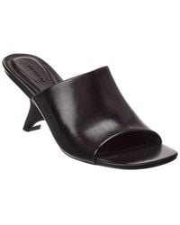 Jonathan Simkhai - Shadow Mule Leather Sandal - Lyst