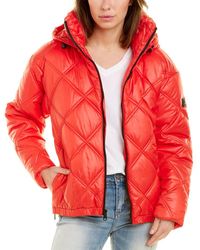 Kenneth Cole - Cire Short Puffer Coat - Lyst