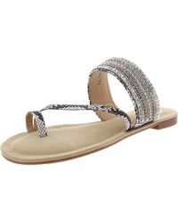Gc Shoes - Issy Slip On Thong Flat Sandals - Lyst