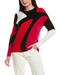 Tahari - Color Block Sweater - Lyst