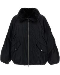 Stand Studio - Thilda Oversized Padded Nylon Jacket - Lyst