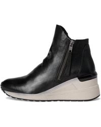 Eric Michael - Nancy Leather Wedge Boot - Lyst