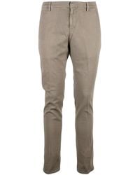 Dondup - Gaubert Slim-Fit Stretch Cotton Trousers - Lyst