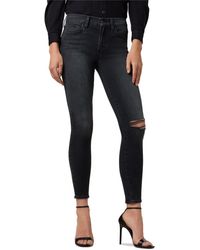Joe's Jeans - Destroyed Mid Rise Skinny Jeans - Lyst
