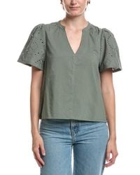 Splendid - Eyelet Top - Lyst