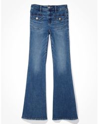 American Eagle Outfitters - Ae Ne(x)t Level Festival Flare Jean - Lyst