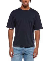 Theory - Double Layered T-Shirt - Lyst