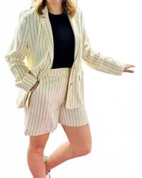 Another Love - Micah Stripe Jacket - Lyst