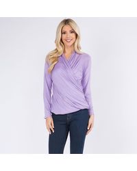 TRUEDAMES - Asymmetrical Open Front Solid Cardigan - Lyst