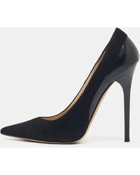 Jimmy Choo - Suede Romy Pointed Toe Pumps - Lyst