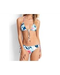 Seafolly - Slide Triangle Bikini Top - Lyst
