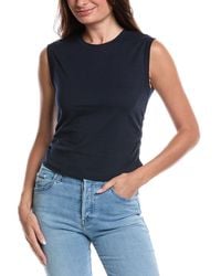French Connection - Ruched Muscle T-Shirt - Lyst