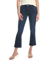 FRAME - Le Crop Majesty Mini Boot Jean - Lyst