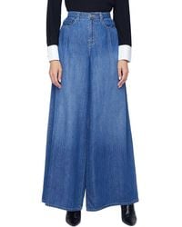 L'Agence - Lanae High-Rise Super Wide Leg Pant - Lyst
