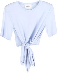 Ba&sh - Yay Short-Sleeve Tied T-Shirt - Lyst