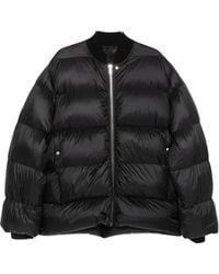 Rick Owens - Classic Flight Zip-Up Padded Jacket - Lyst