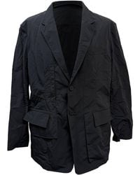 Y-3 - Single-Breasted Crinkled Blazer - Lyst