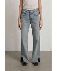 B Sides - Charlot Split Hem Jean - Lyst