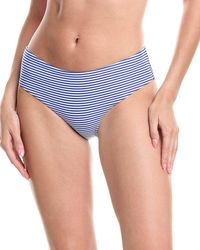 Sea Level - Varsity Mid Bikini Bottom - Lyst