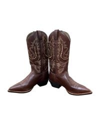 Justin - Casual Pointed Toe Boots - Lyst
