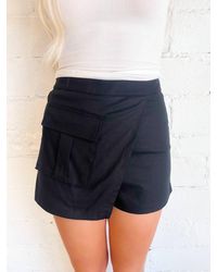 Idem Ditto - Ride The Wave Asymmetrical Shorts - Lyst
