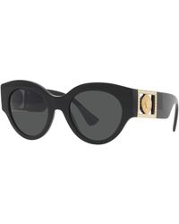 Versace - Ve4438b-gb1-87 Fashion 52mm Sunglasses - Lyst